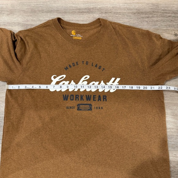 Carhartt Relaxed Fit Heavy Weight Short Sleeve Graphic T-shirt Large Tall Mens - Picture 6 of 7